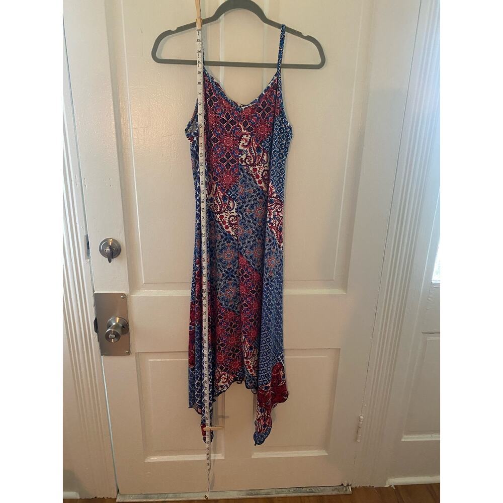 NinaLeonard  Size Large Multi colored Very Soft  Spaghetti Strap